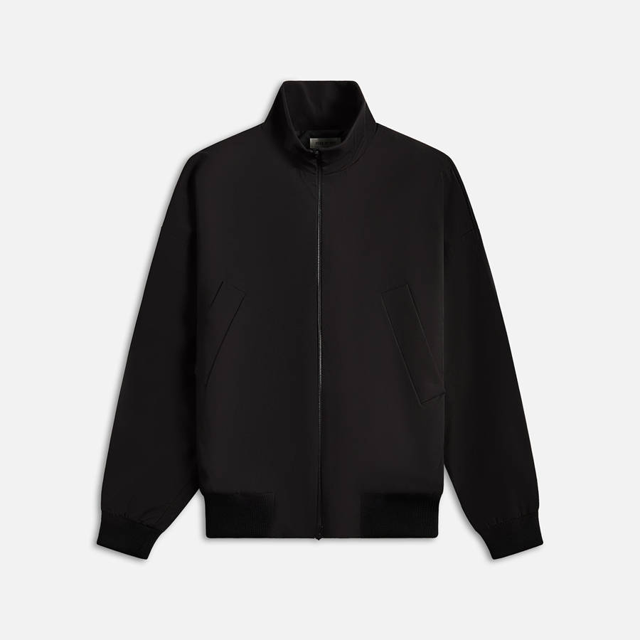 Black Men Kith Fear of God High Neck Track Jackets | 2987-UNAWD