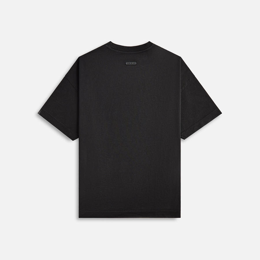 Black Men Kith Fear of God T-Shirt | 3819-SBGUJ