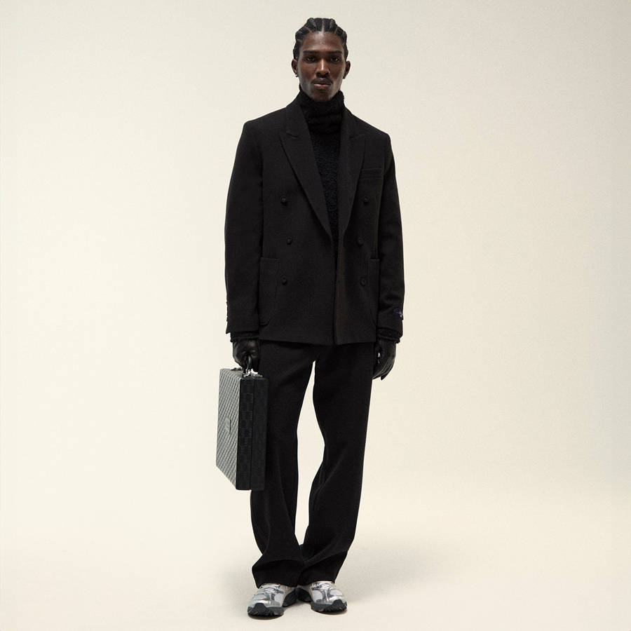 Black Men Kith Felted Jersey Bentley Pants | 8437-UVSZY