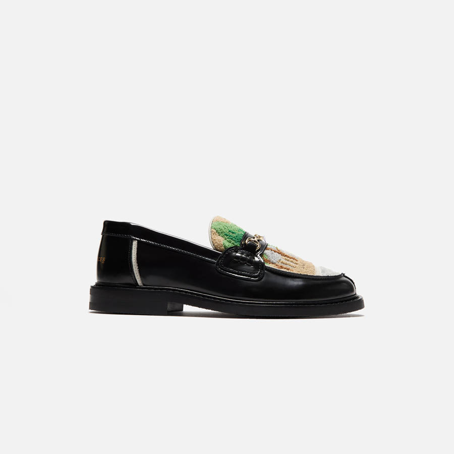 Black Men Kith Filling Pieces Loafers | 1642-MSZQO