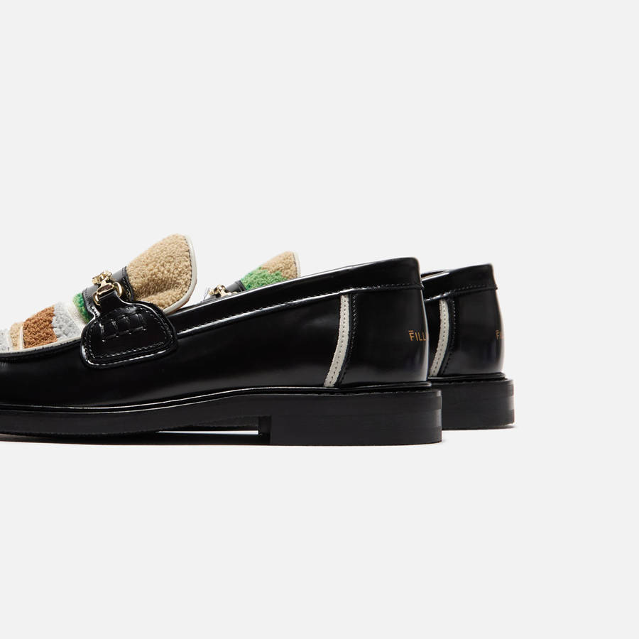 Black Men Kith Filling Pieces Loafers | 1642-MSZQO