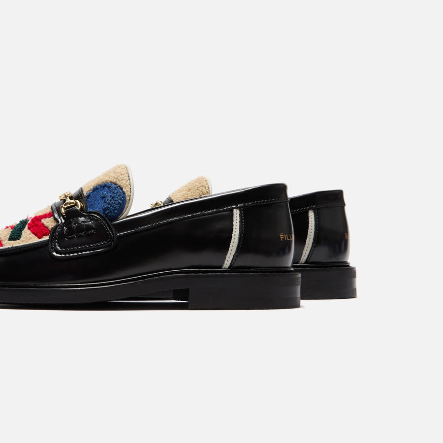 Black Men Kith Filling Pieces Loafers | 2461-XRZHJ