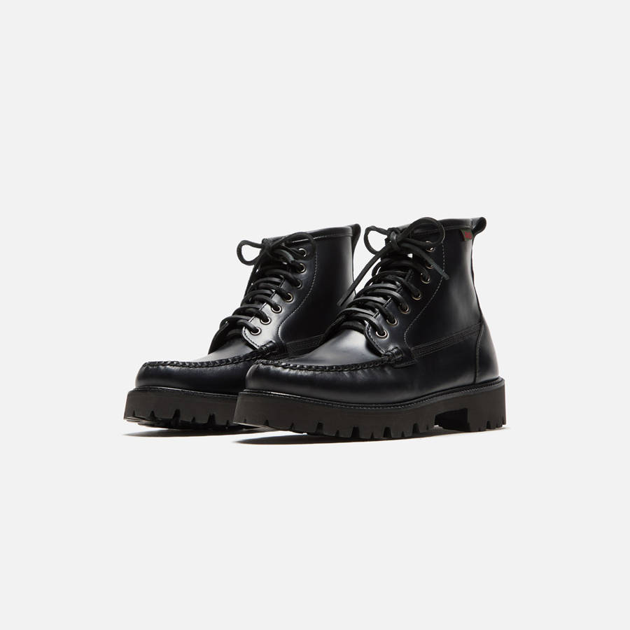 Black Men Kith G.H. Bass Ranger Boots | 7806-PASTO