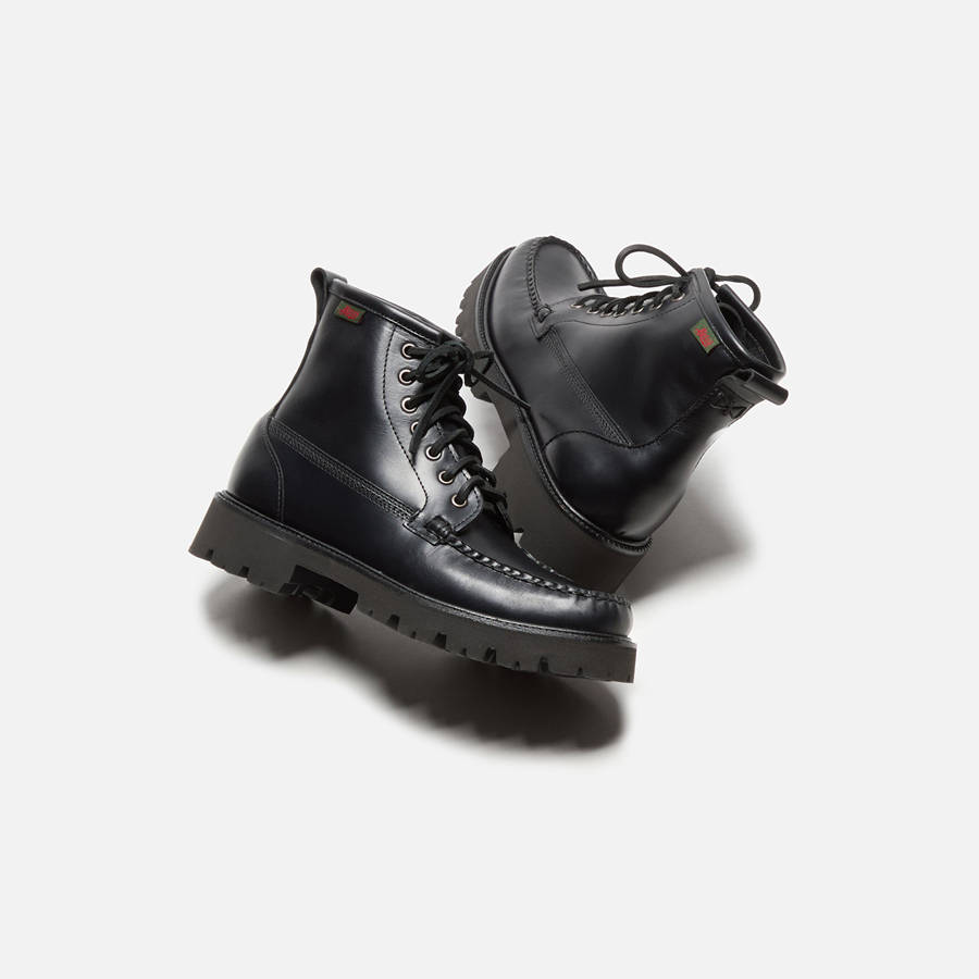Black Men Kith G.H. Bass Ranger Boots | 7806-PASTO