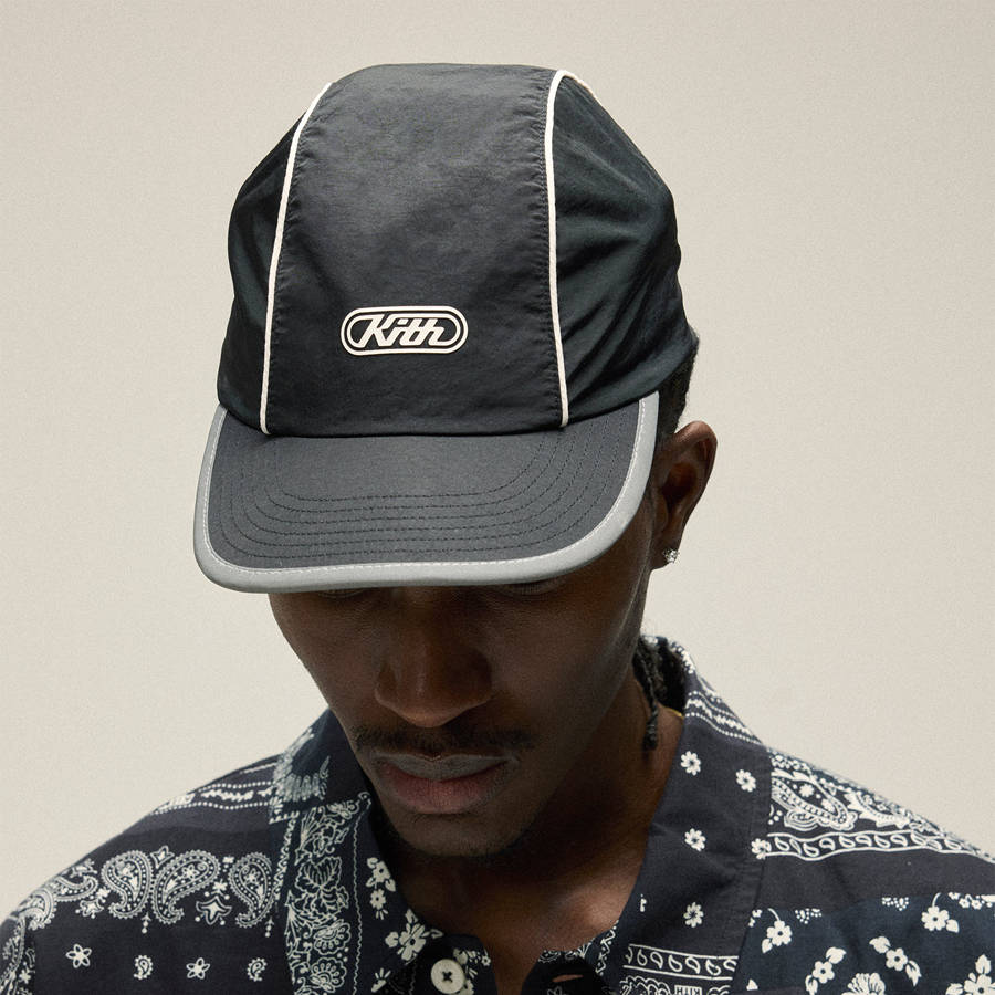 Black Men Kith Griffey Runner Cap | 8679-XZMOL