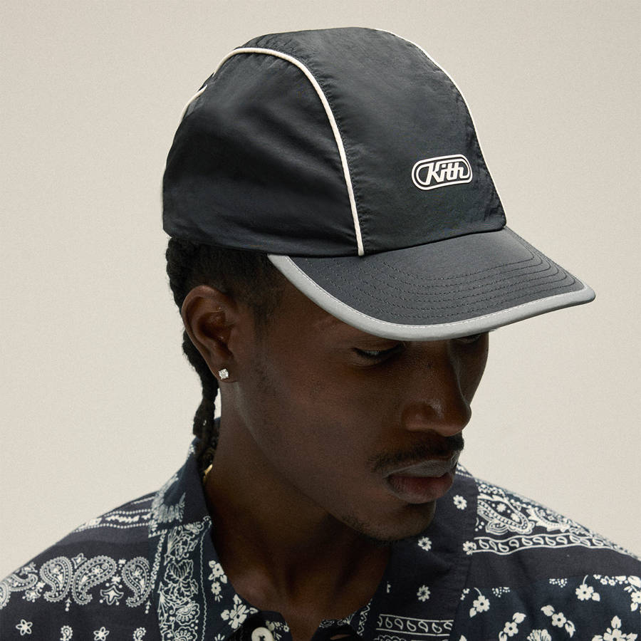 Black Men Kith Griffey Runner Cap | 8679-XZMOL