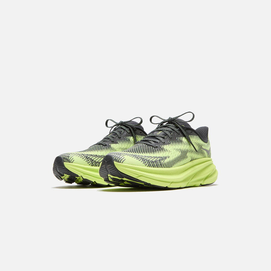 Black Men Kith HOKA Clifton 9 GTX TS Sneakers | 9458-XNLRI