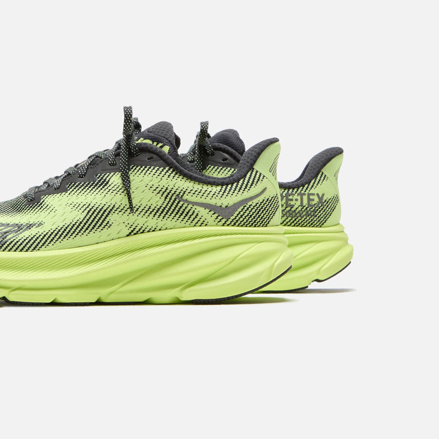 Black Men Kith HOKA Clifton 9 GTX TS Sneakers | 9458-XNLRI