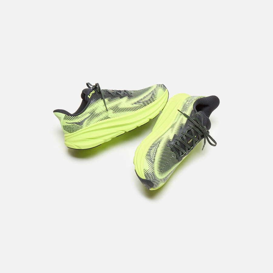 Black Men Kith HOKA Clifton 9 GTX TS Sneakers | 9458-XNLRI