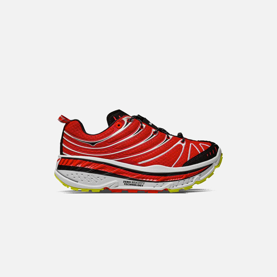 Black Men Kith HOKA Stinson EVO OG Sneakers | 8216-RBEYP