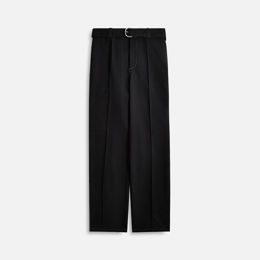 Black Men Kith Jil Sander Recycled Polyester Gabardine Pants | 2758-ESDQH