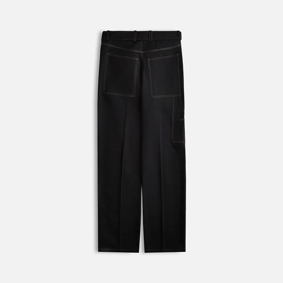 Black Men Kith Jil Sander Recycled Polyester Gabardine Pants | 2758-ESDQH