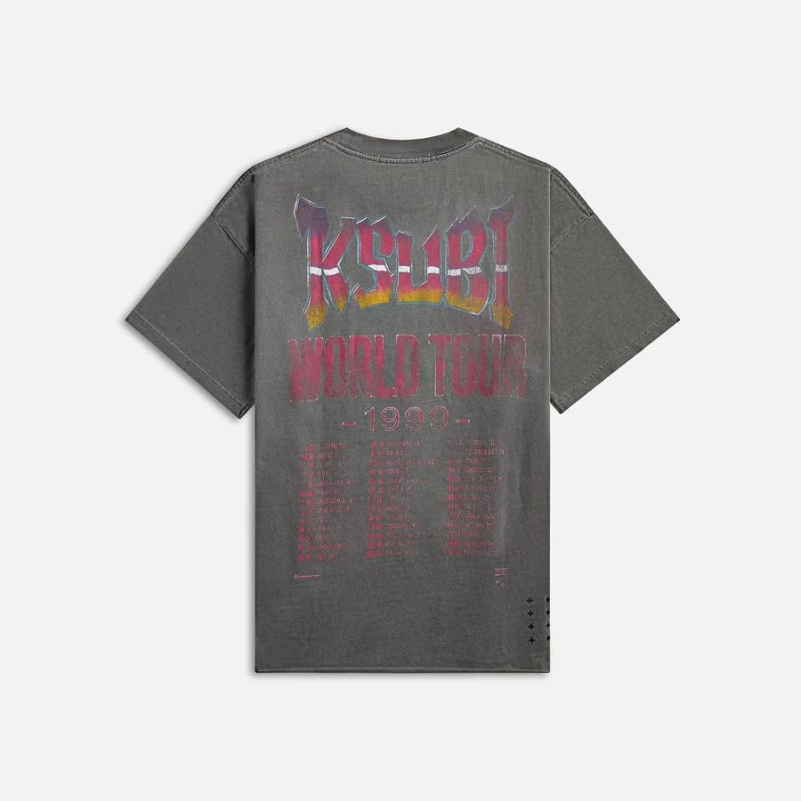 Black Men Kith Ksubi Global Ekcess T-Shirt | 5643-ECLVS