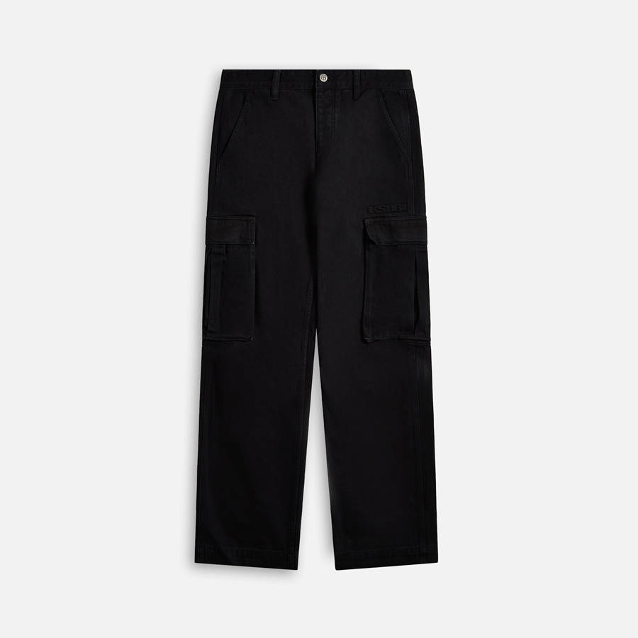 Black Men Kith Ksubi Sott Fugitive Cargo Pants | 1825-OSLEZ