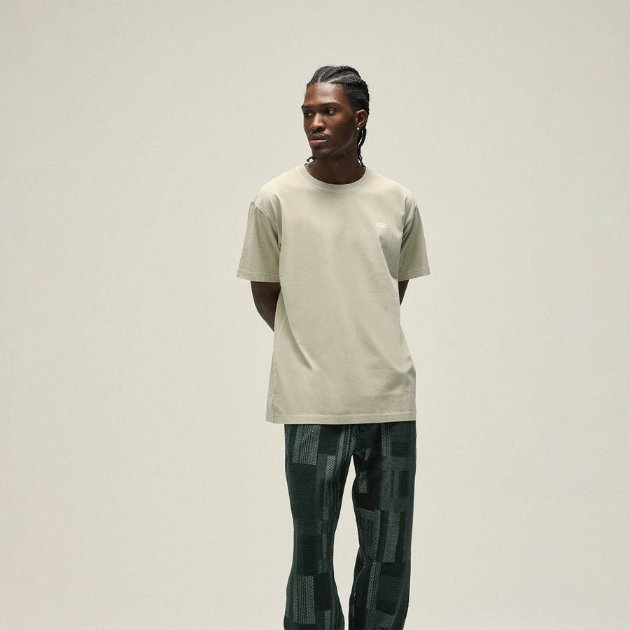 Black Men Kith LAX T-Shirt | 7521-GVDJI