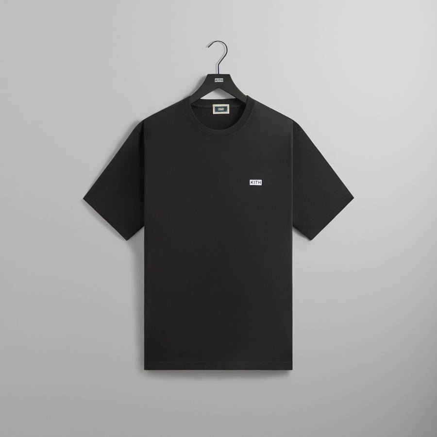 Black Men Kith LAX T-Shirt | 9846-LXWZD