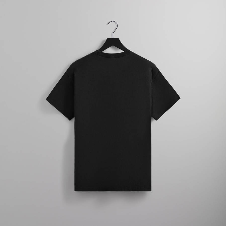 Black Men Kith LAX T-Shirt | 9846-LXWZD