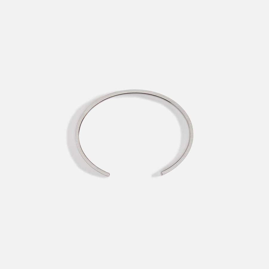 Black Men Kith Le Gramme 15 Grammes Bracelet Slick Brushed 925 Sterling Silver Jewelry | 1839-XIQDN
