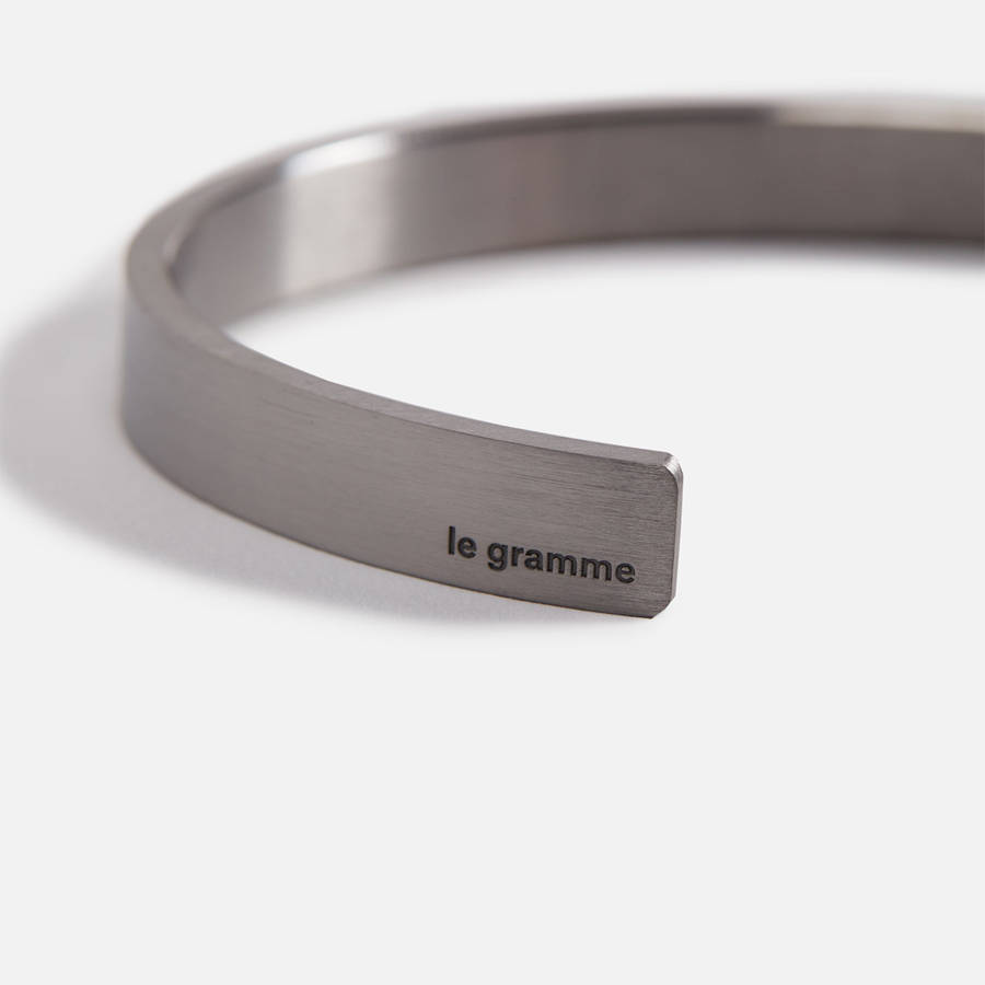 Black Men Kith Le Gramme 21g Bracelet 925 Sterling Sliver Jewelry | 2418-APOWS