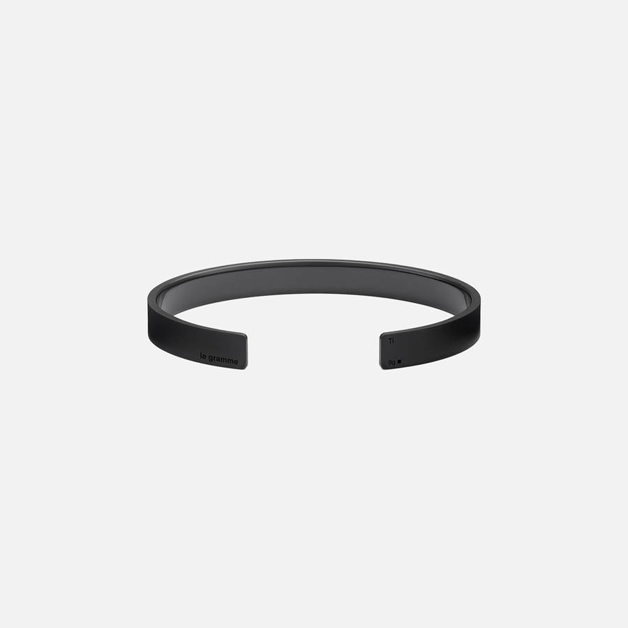 Black Men Kith Le Gramme 9g Ribbon Bracelet Jewelry | 6082-FKJEP