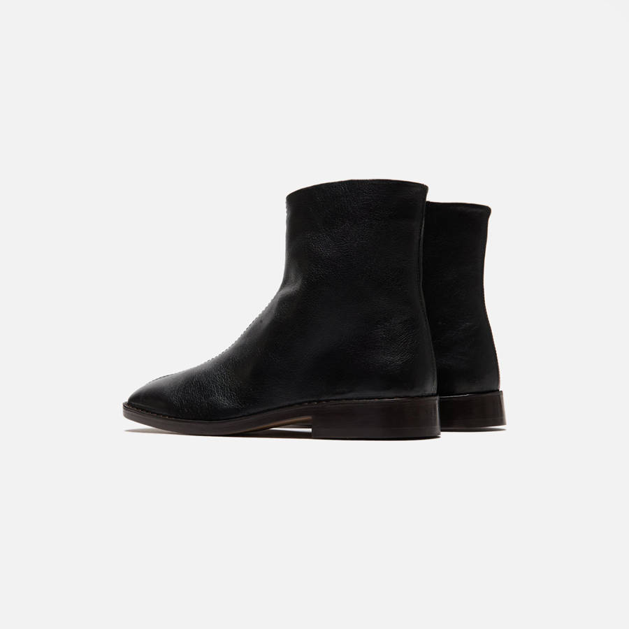 Black Men Kith Lemaire Piped Zippeds Boots | 1947-DVOUZ