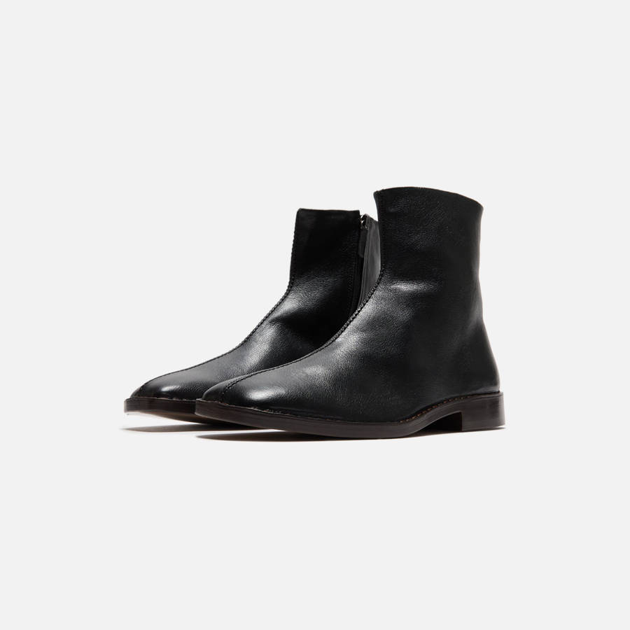 Black Men Kith Lemaire Piped Zippeds Boots | 1947-DVOUZ