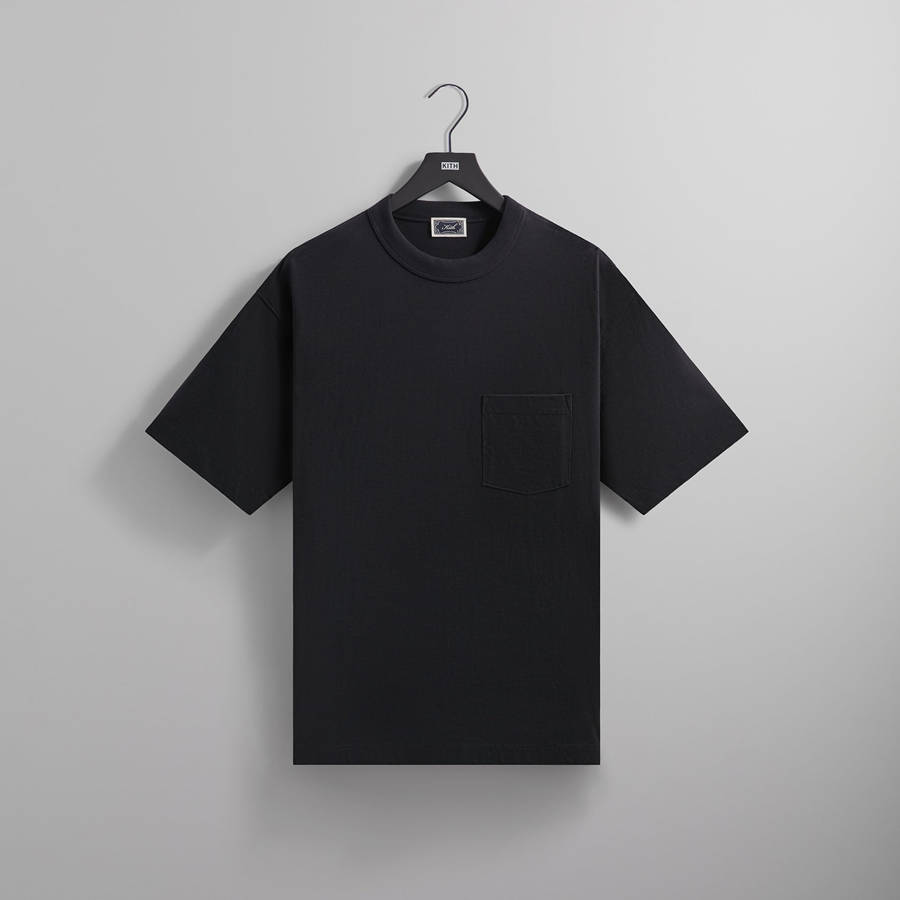Black Men Kith Leonard Pocket Shirts | 5709-XYNWP