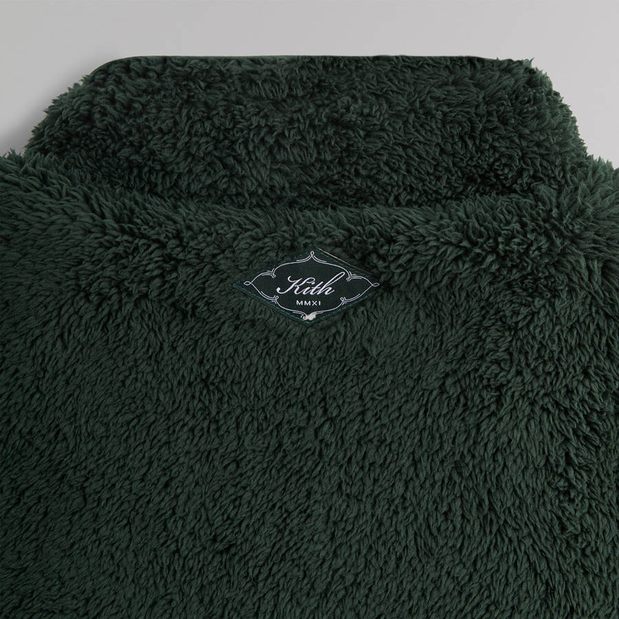 Black Men Kith Lightweight Sherpa Antony Full Zip Jackets | 9162-PUGAD