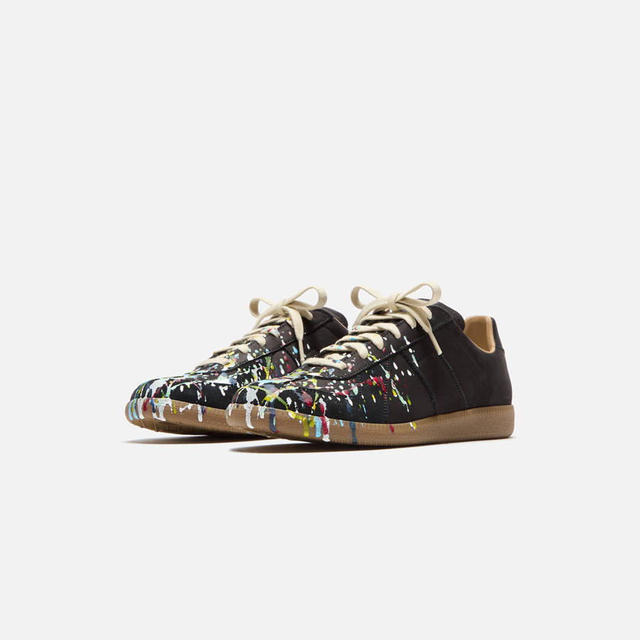 Black Men Kith Maison Margiela Replica Painter Sneakers | 3298-KIEUC