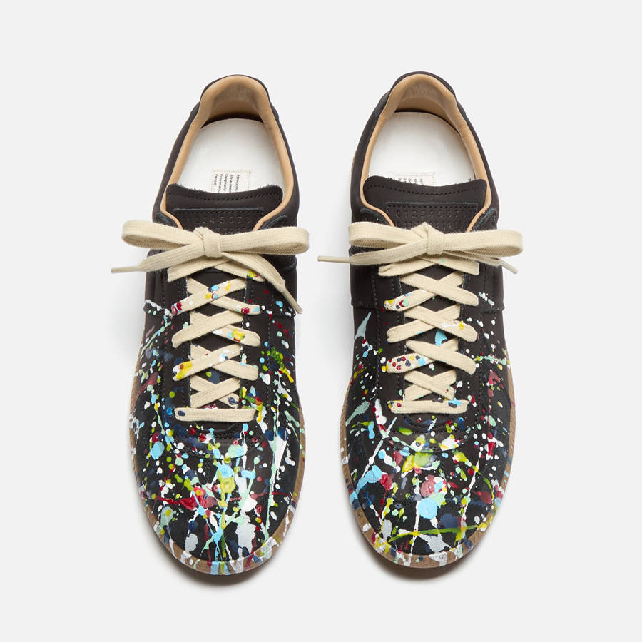 Black Men Kith Maison Margiela Replica Painter Sneakers | 3298-KIEUC