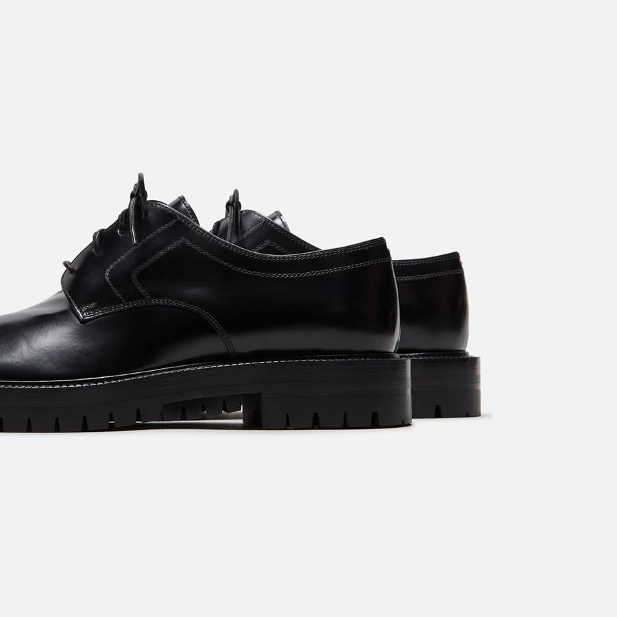Black Men Kith Maison Margiela Tabi County Lace-Up Sneakers | 4137-BOLMR