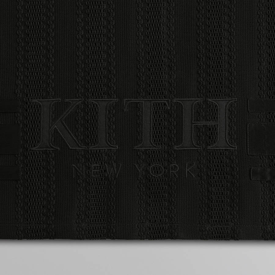 Black Men Kith Malik Lace Combo Jersey Shirts | 2953-AWPOR