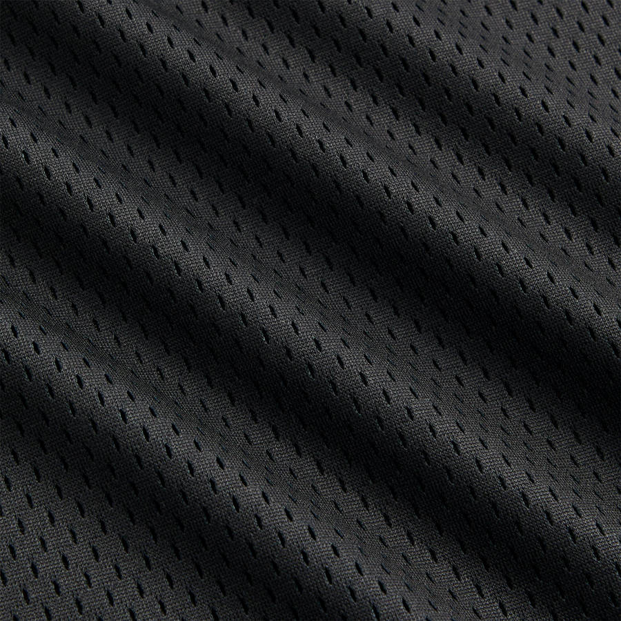 Black Men Kith Mesh Leon Jersey Shirts | 6548-JSYPL