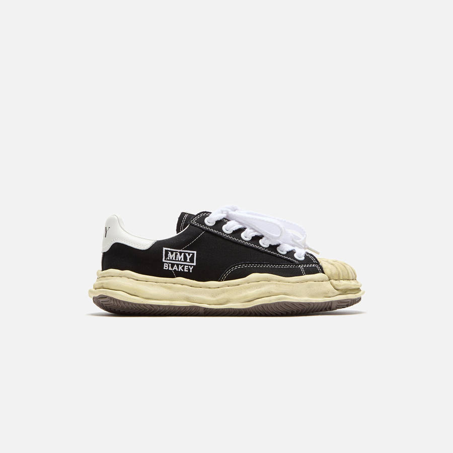 Black Men Kith Mihara Yasuhiro Blakey Original Sole Canvas Low Sneakers | 4092-WCYHM