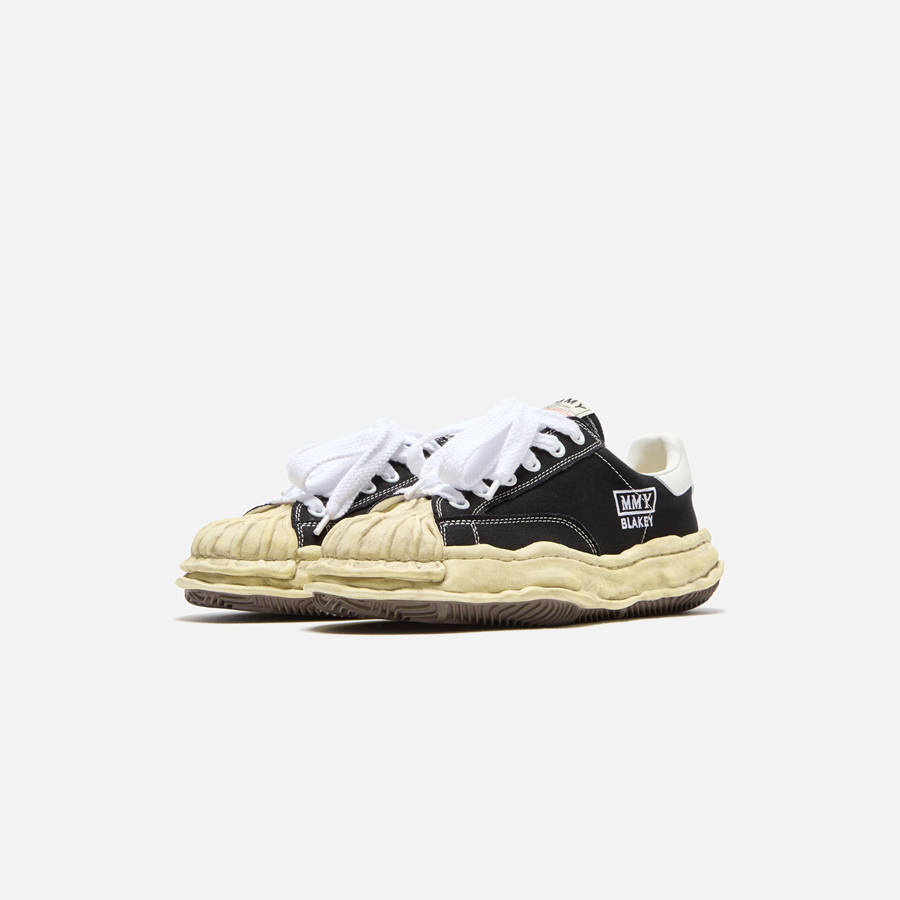 Black Men Kith Mihara Yasuhiro Blakey Original Sole Canvas Low Sneakers | 4092-WCYHM