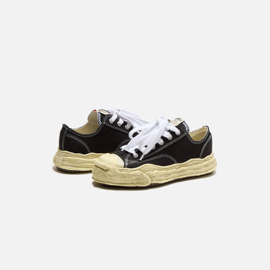Black Men Kith Mihara Yasuhiro Hank Original Sole Low Top Sneakers | 7028-YHKIZ