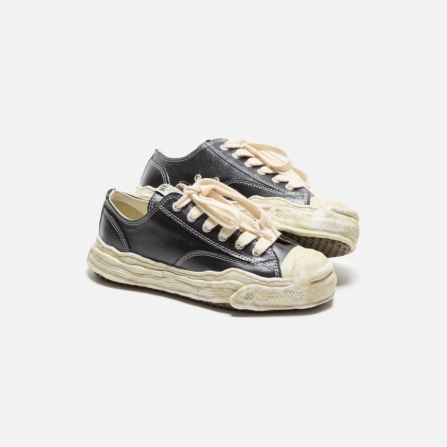 Black Men Kith Mihara Yasuhiro Hank Original Sole Low Top Sneakers | 5183-BXZOR