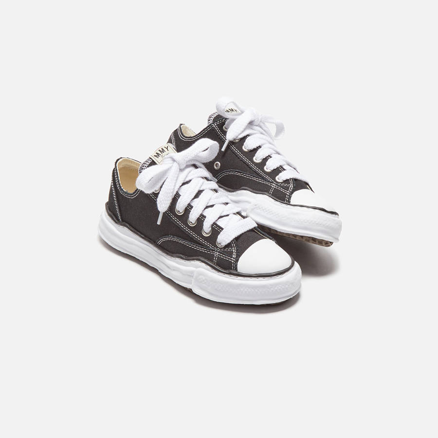 Black Men Kith Mihara Yasuhiro Original Sole Peterson Low Sneakers | 4268-MPHAT