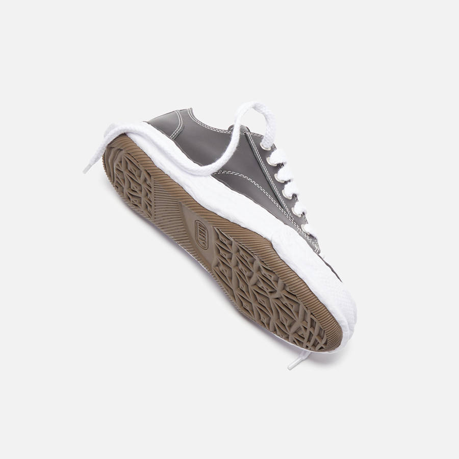Black Men Kith Mihara Yasuhiro Peterson 23 Low OG Sole Leather Sneakers | 9261-DYPMR