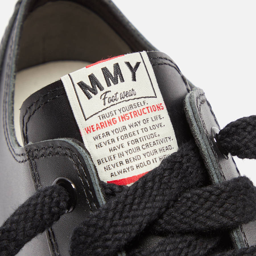 Black Men Kith Mihara Yasuhiro Peterson 23 Low OG Sole Leather Sneakers | 2689-FIVBG