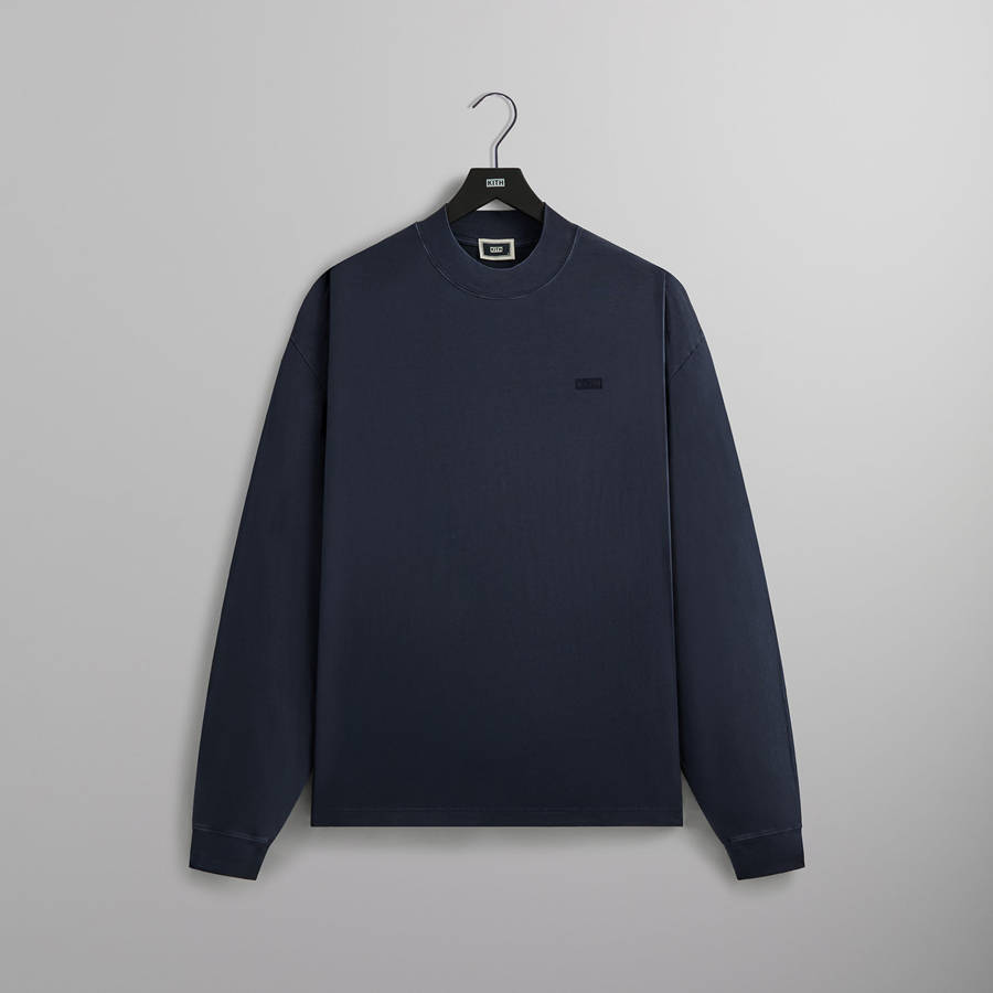 Black Men Kith Mock Neck LAX Shirts | 3687-ABYRI