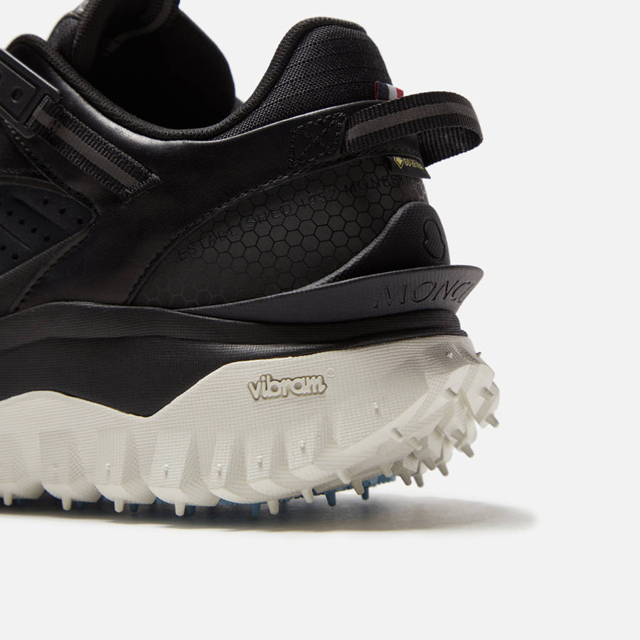 Black Men Kith Moncler Trailgrip GTX Low Top Sneakers | 8149-JGMAS