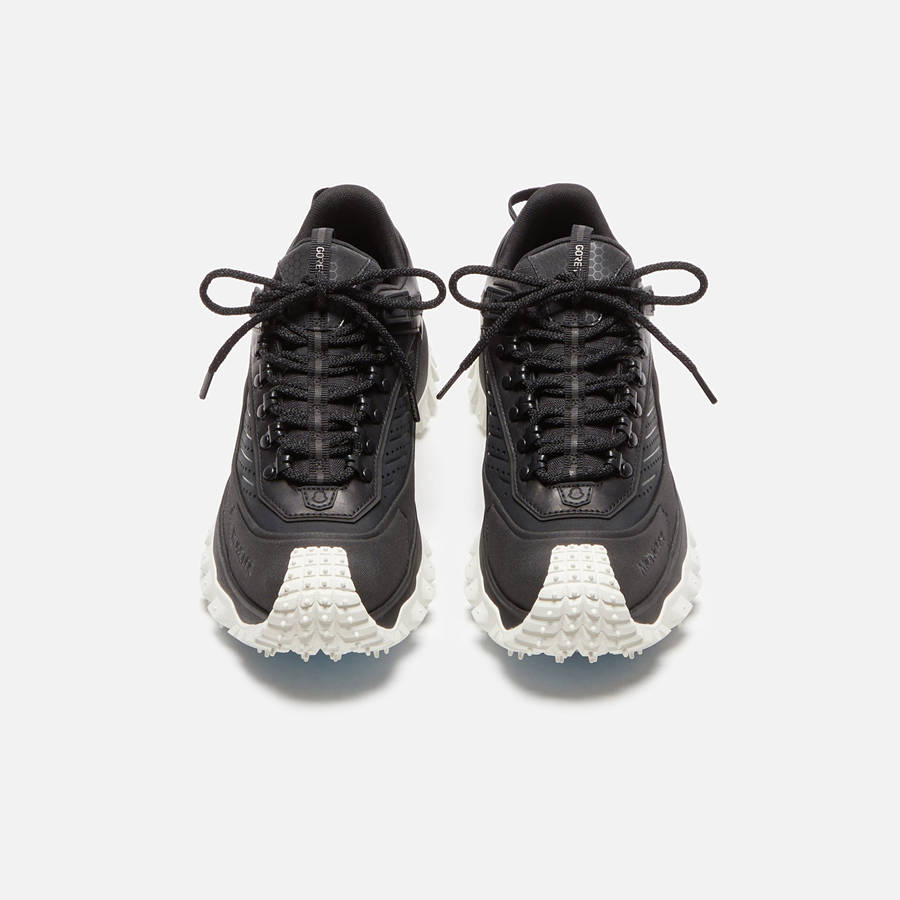 Black Men Kith Moncler Trailgrip GTX Low Top Sneakers | 8149-JGMAS