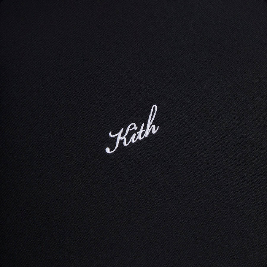 Black Men Kith Nelson Crewneck Sweatshirts | 2809-EOHRC