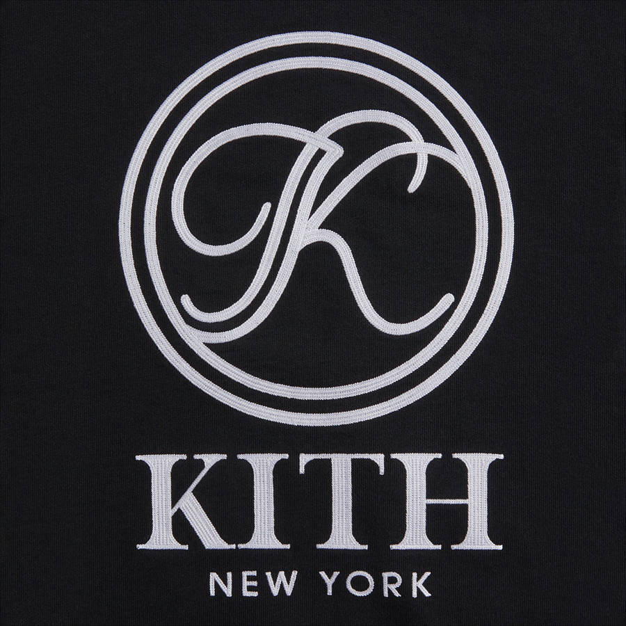Black Men Kith Nelson Crewneck Sweatshirts | 2475-HTENA