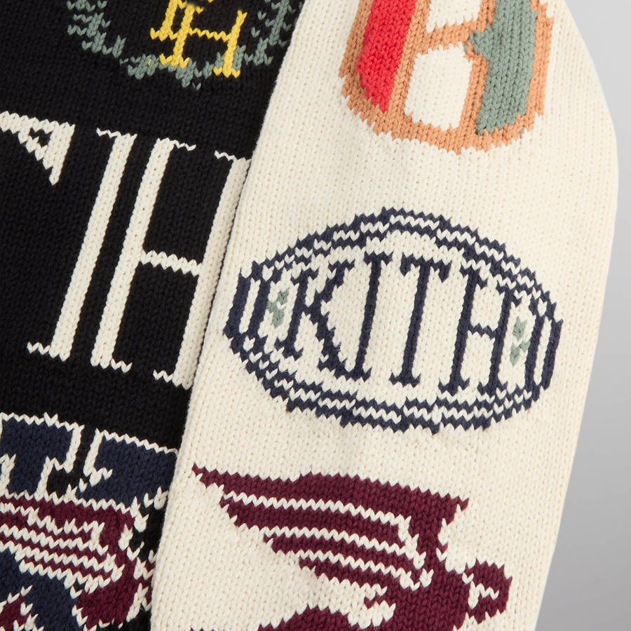 Black Men Kith Nelson Rugby Sweater Shirts | 3802-BFQWX