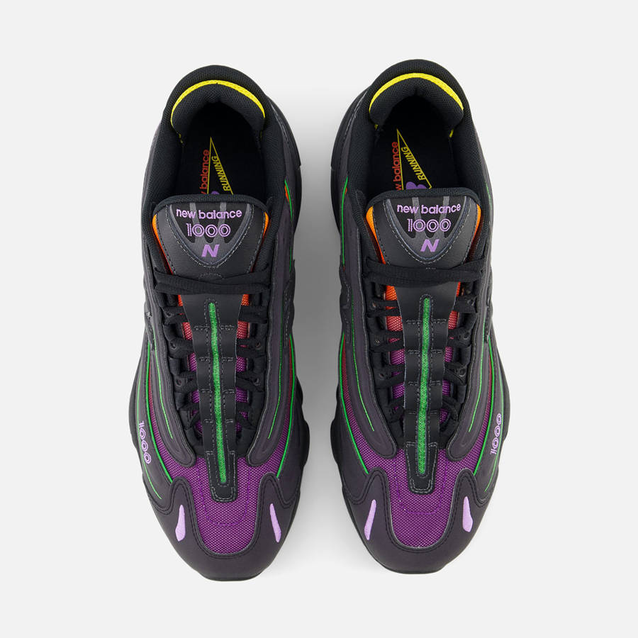 Black Men Kith New Balance M1000 Sneakers | 5634-YIXBJ
