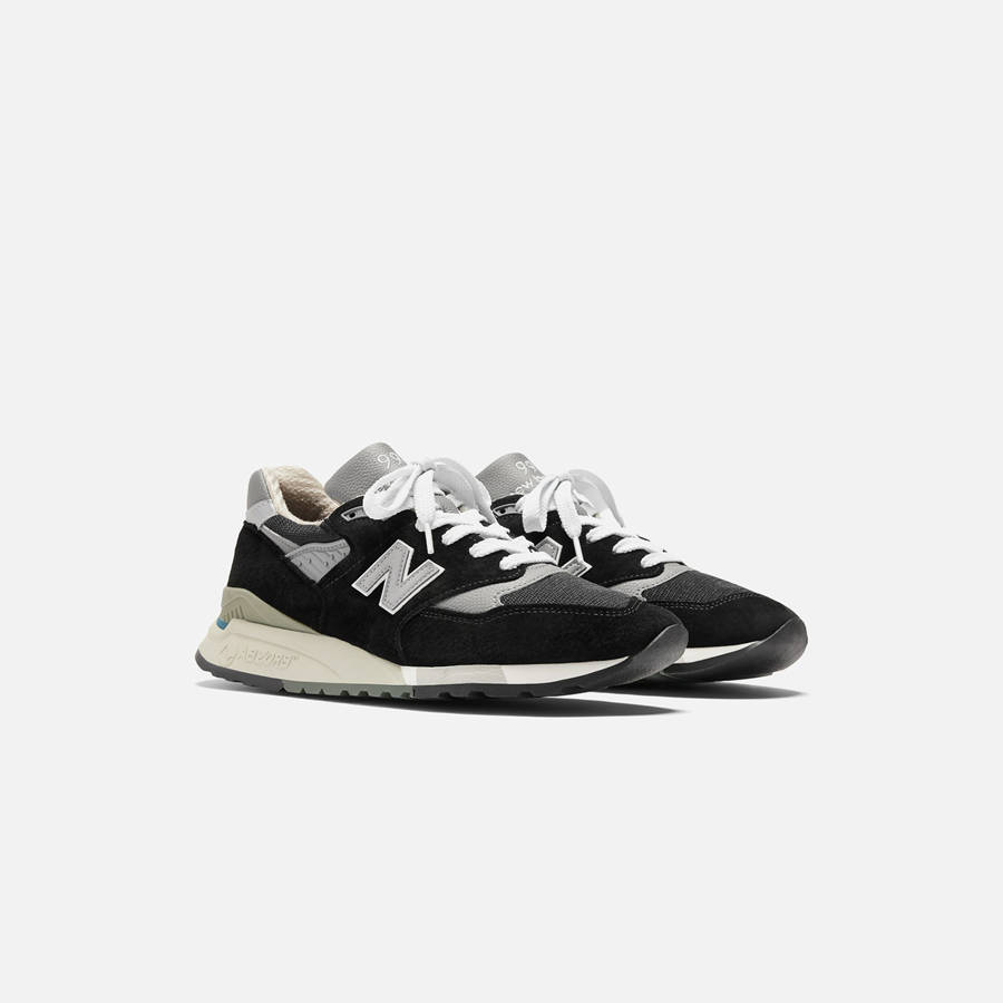 Black Men Kith New Balance Made in USA 998 Sneakers | 5612-MQPYV