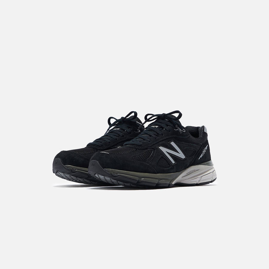 Black Men Kith New Balance Made in USA 990v4 Sneakers | 6027-SKXEN