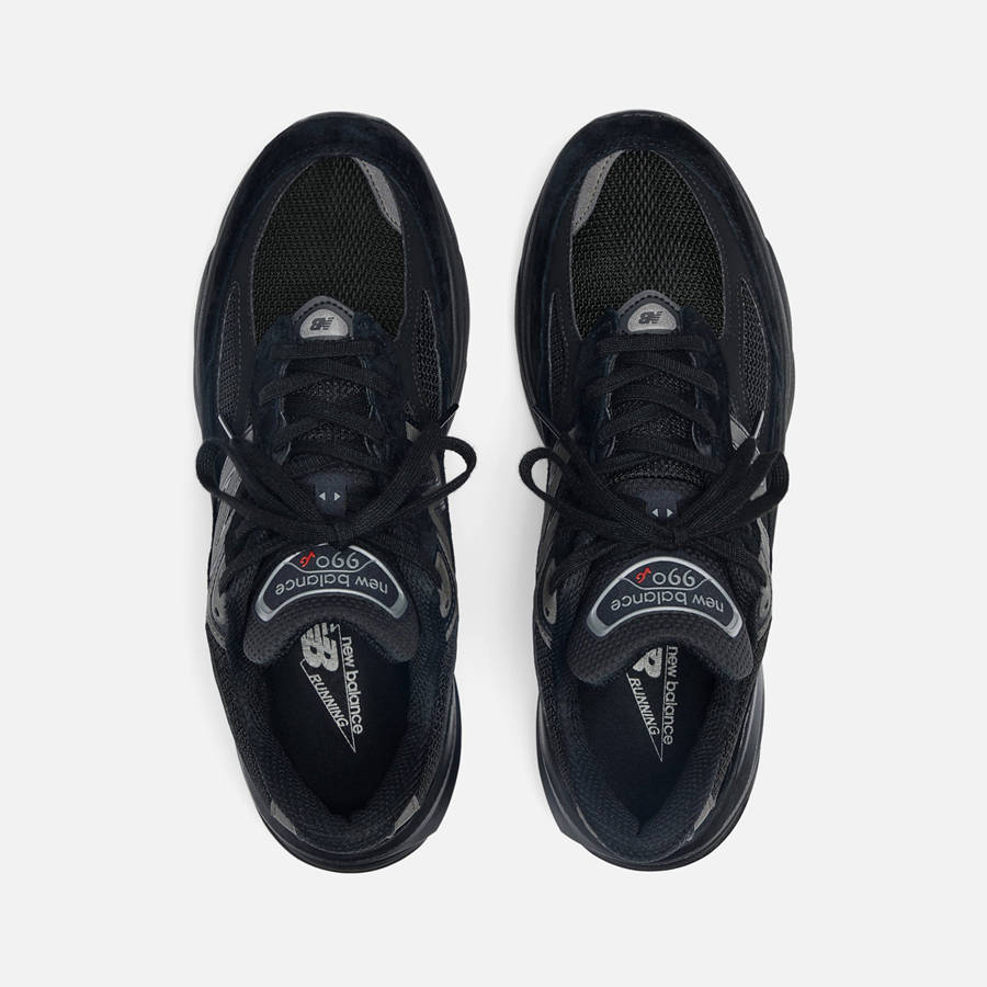 Black Men Kith New Balance Made in USA 990v6 Sneakers | 7623-OGQWP